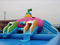 <b>Inflatable Activity City Playground YT-WS004</b>