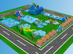<b>Inflatable Water Park For Kids YT-WP024</b>