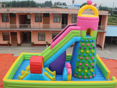 Kids Outdoor Inflatable Slide Y