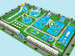 Inflatable Water Slides Park Combination YT-WP019