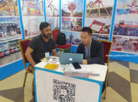 Yueton Amusement at Bangladesh Exhibition