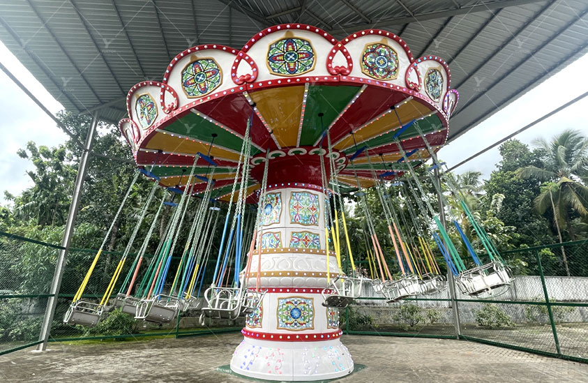 24 seats shaking head flying chair 5FC-09