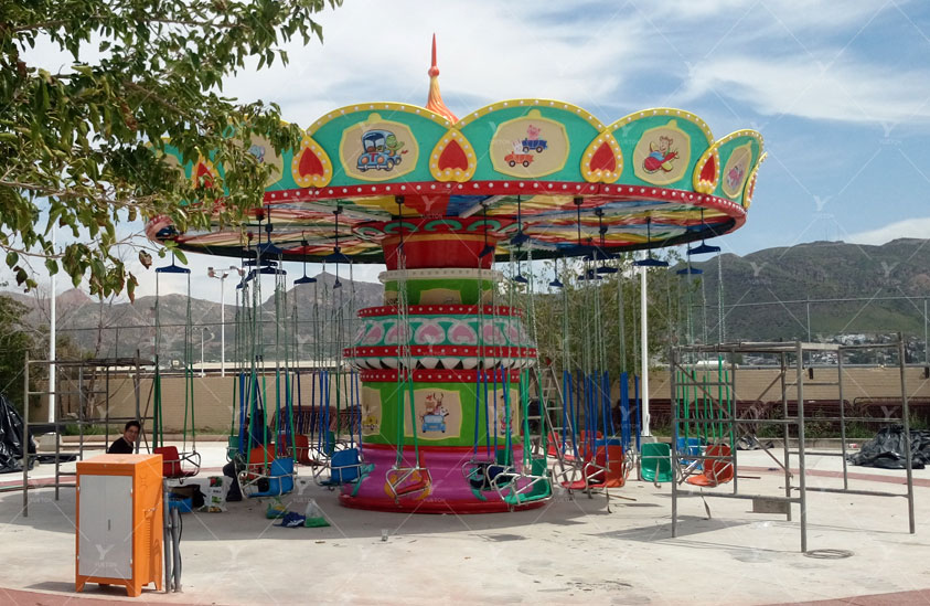 24 seats shaking head flying chair 5FC-09