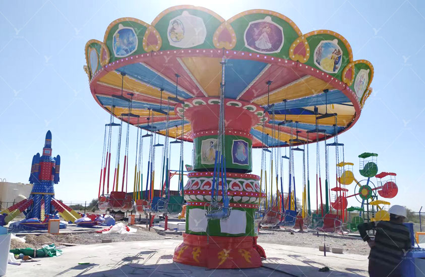 24 seats shaking head flying chair 5FC-09