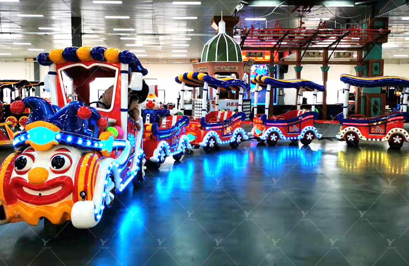 Clown trackless train 5ST-10