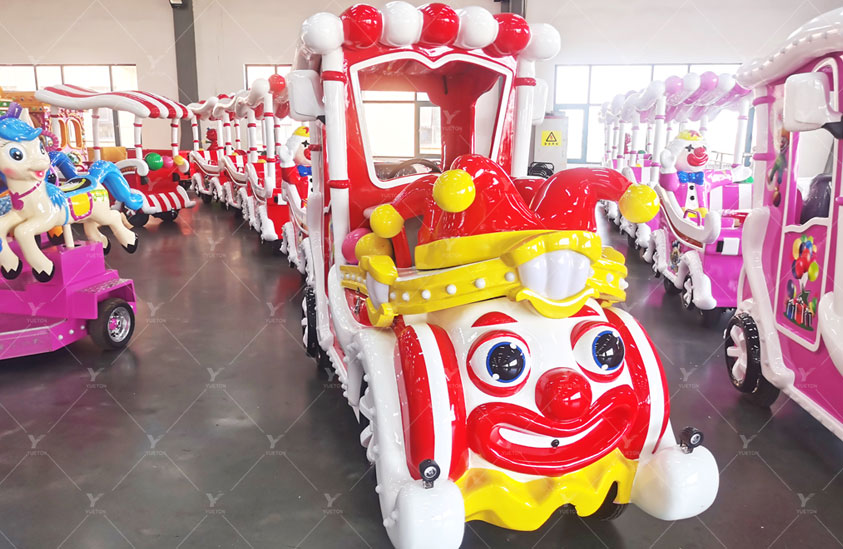 Clown trackless train 5ST-10