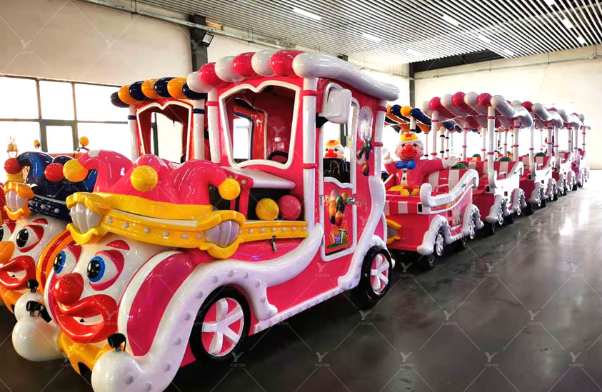 Clown trackless train 5ST-10