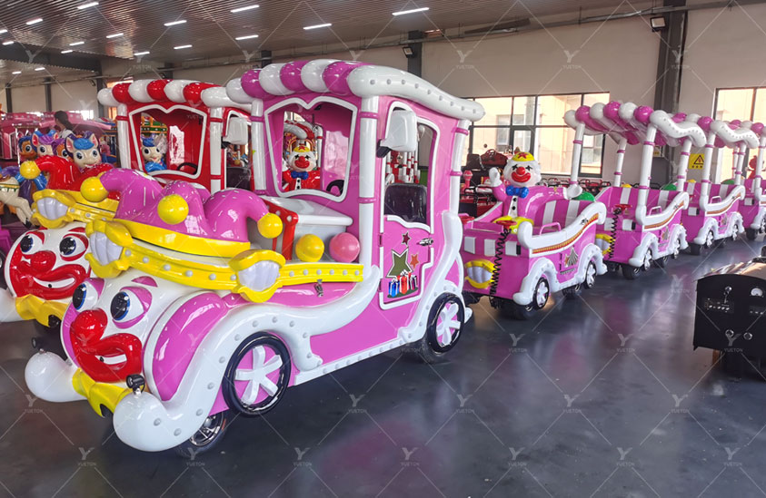 Clown trackless train 5ST-10